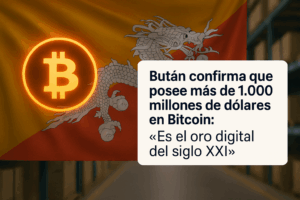 Bután Bitcoin oro digital